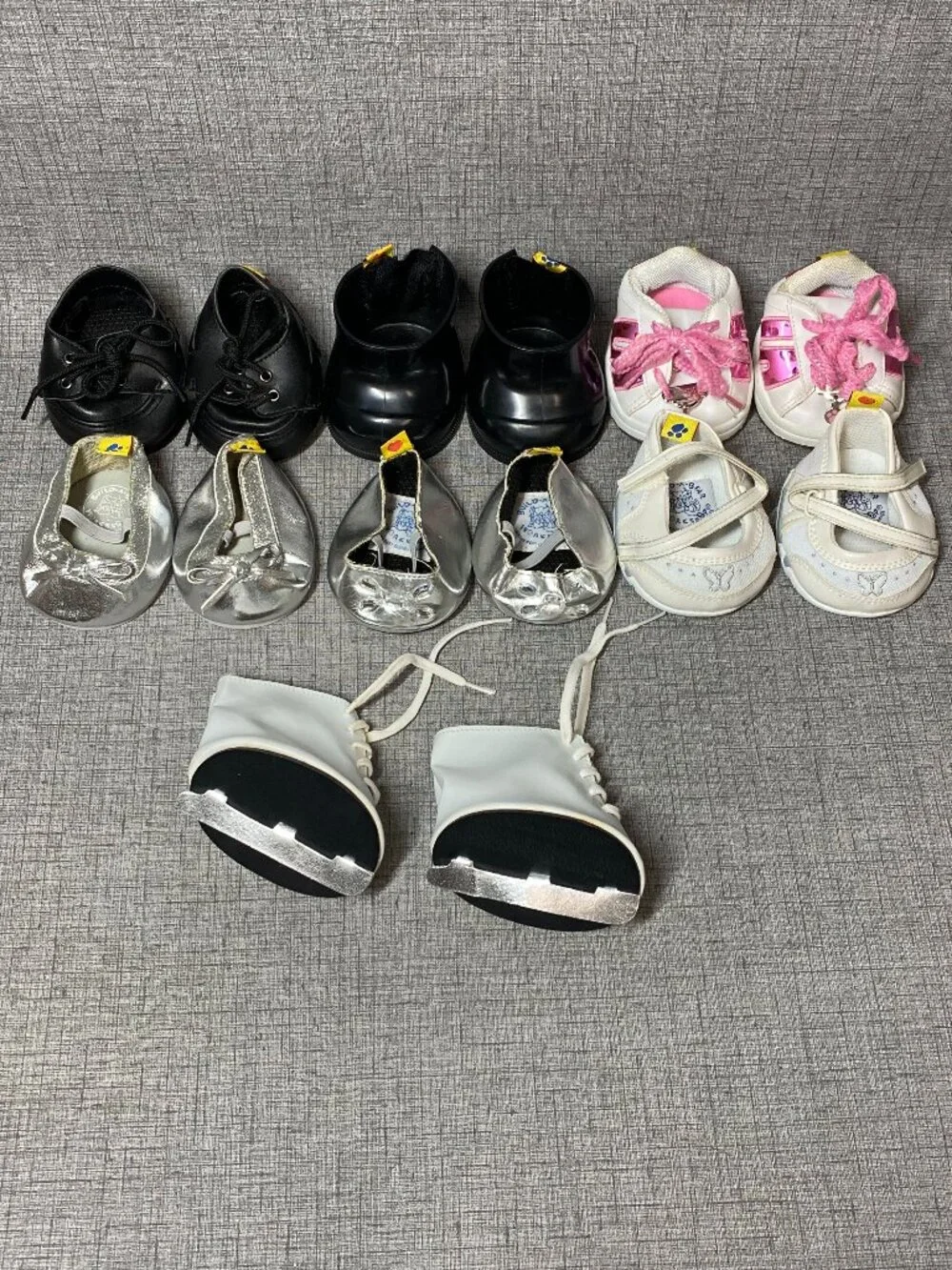 Build A Bear Shoes Lot Of 7